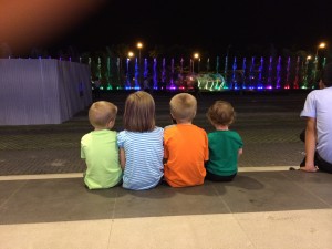 Kids at Fountain