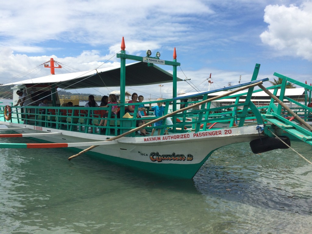 Boat Ride to Paradise Island