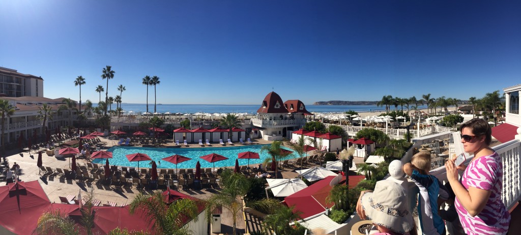 Hotel Del Cornado Beach panarama